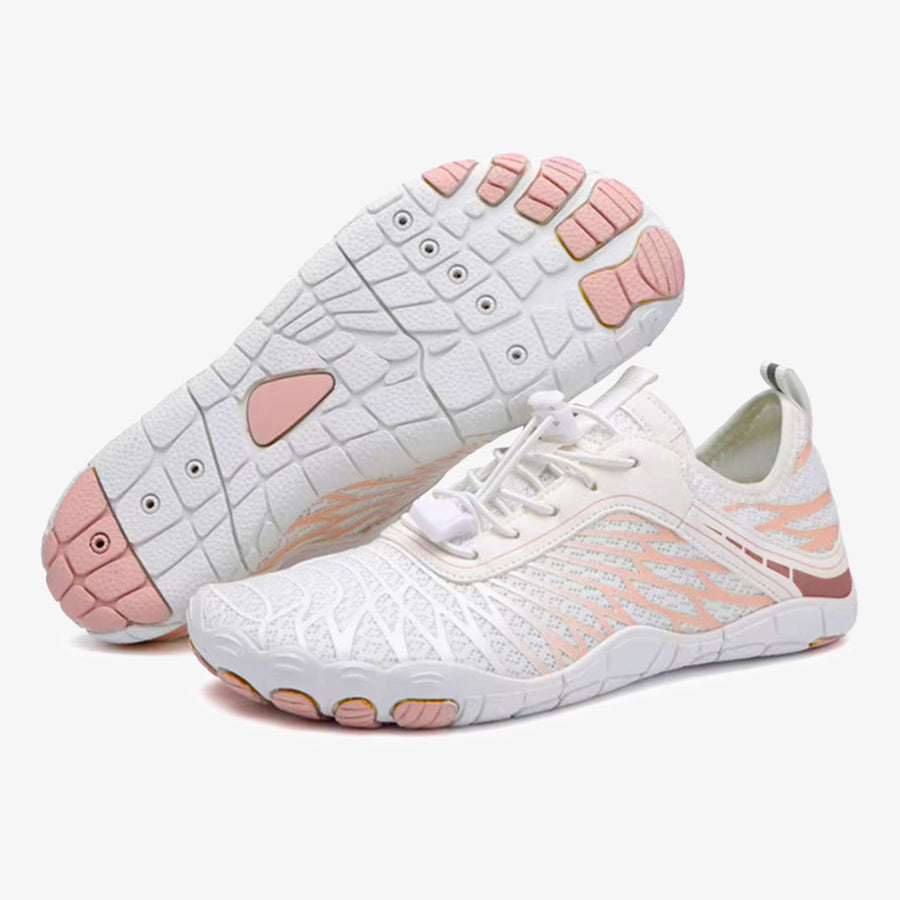 Chaussures pieds nus Feral Walk Light - Blanc et rose